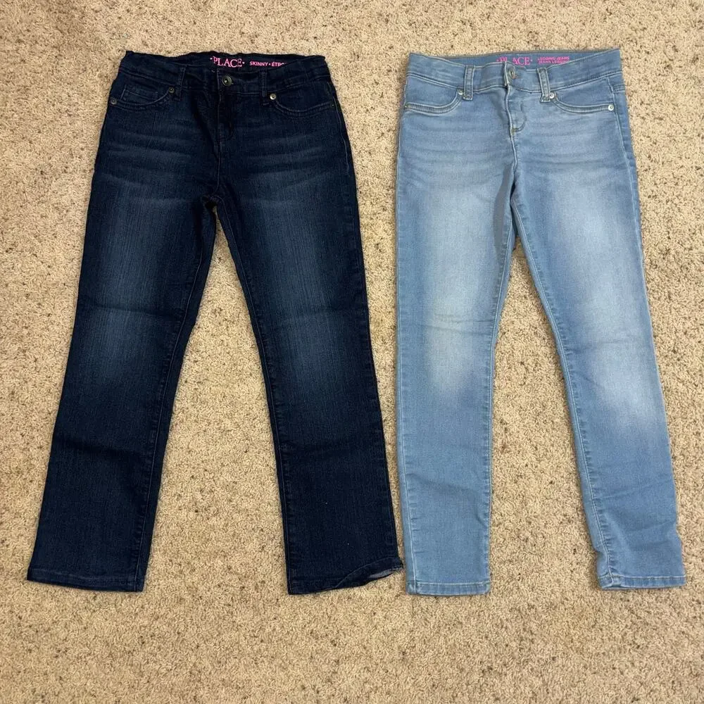 Lot of 6 - Girls Jeans Size 8 Plus - Children’s Place - Oshkosh